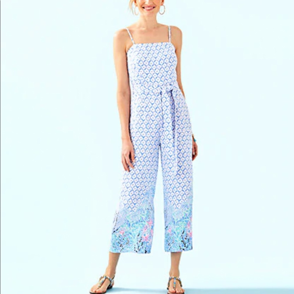 NWT Lilly Pulitzer Sandra Jumpsuit Size 10